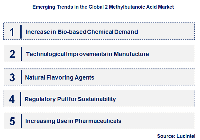 Emerging Trends in the 2 Methylbutanoic Acid Market