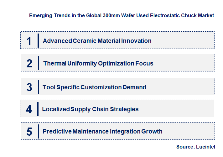 Emerging Trends in the 300mm Wafer Used Electrostatic Chuck Market