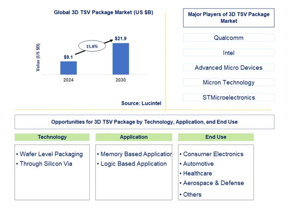 3D TSV Package Market by Technology, Application, and End Use