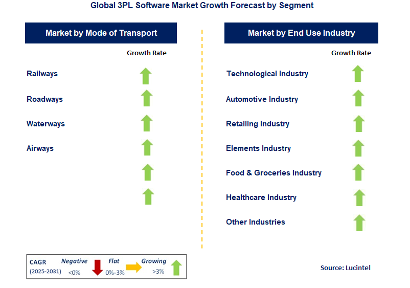 3PL Software Market by Segment