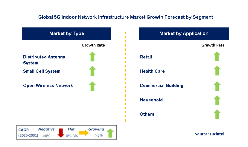 5G Indoor Network Infrastructure Market by Segment