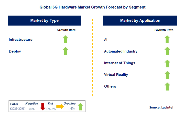 6G Hardware Market by Segment