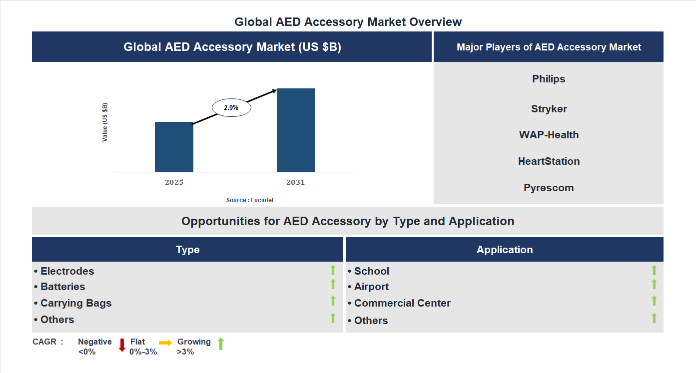 AED Accessory Market Trends and Forecast