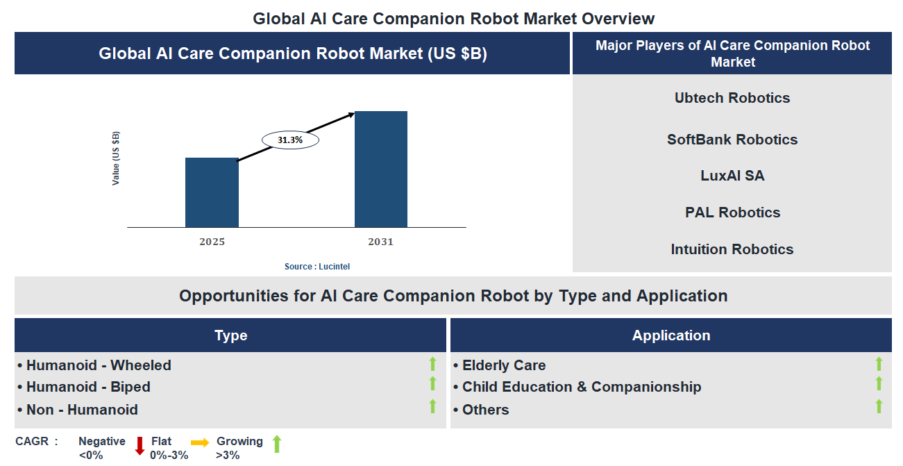 AI Care Companion Robot Market Trends and Forecast