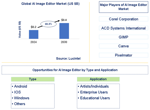 AI Image Editor Market Trends and Forecast