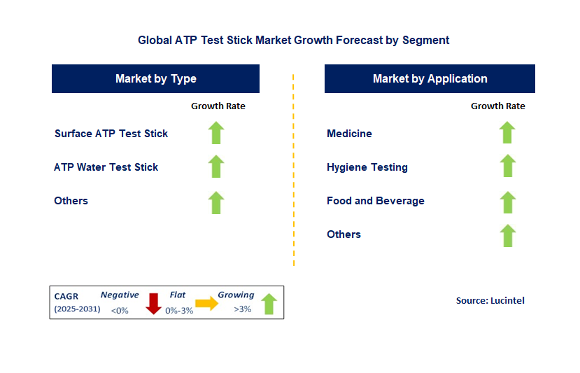 ATP Test Stick Market by Segment
