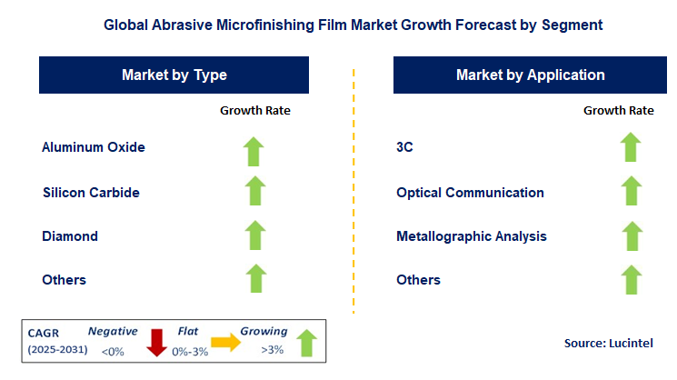 Abrasive Microfinishing Film Market by Segment