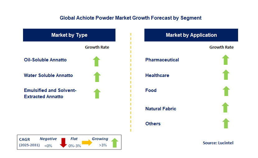 Achiote Powder Market by Segment