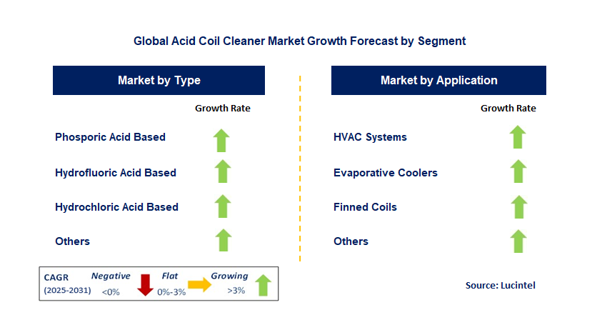 Acid Coil Cleaner Market by Segment
