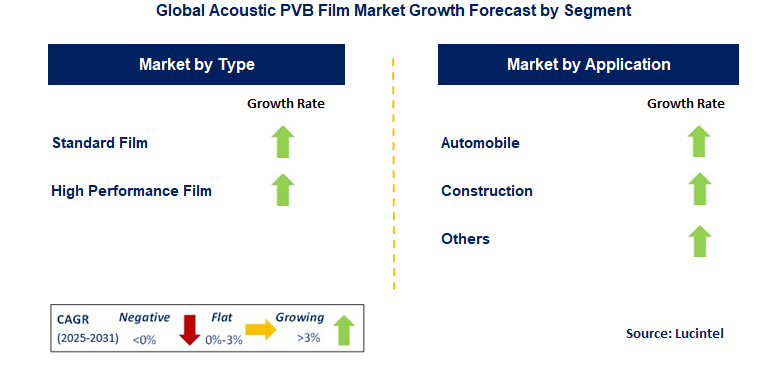 Acoustic PVB Film Market by Segment