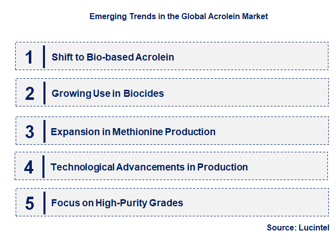 Emerging Trends in the Acrolein Market
