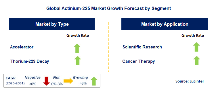 Actinium-225 Market by Segment