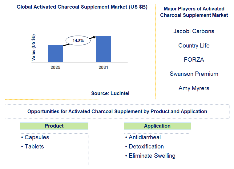 Activated Charcoal Supplement Market Trends and Forecast