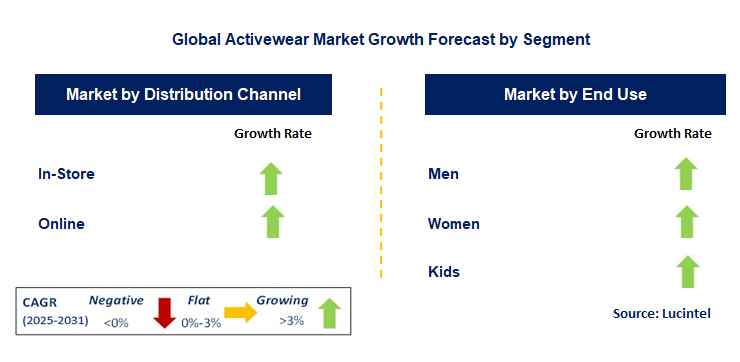 Activewear Market by Segment