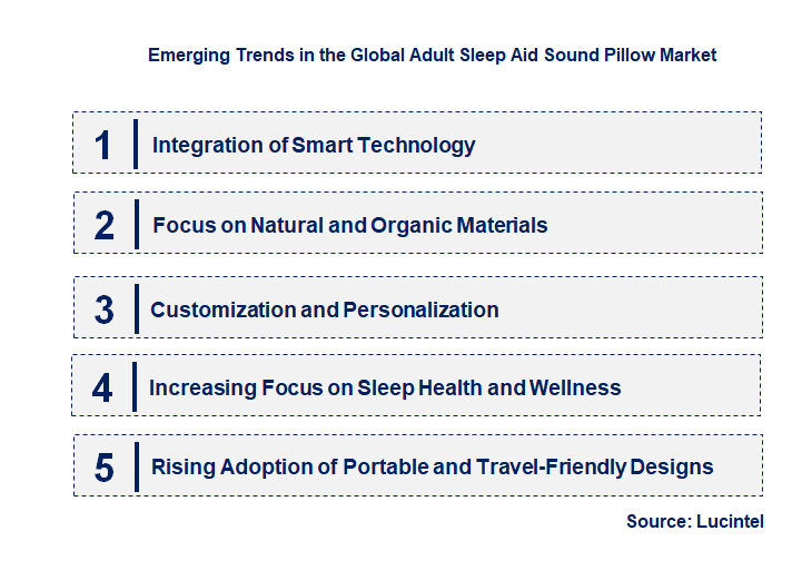 Emerging Trends in the Adult Sleep Aid Sound Pillow Market