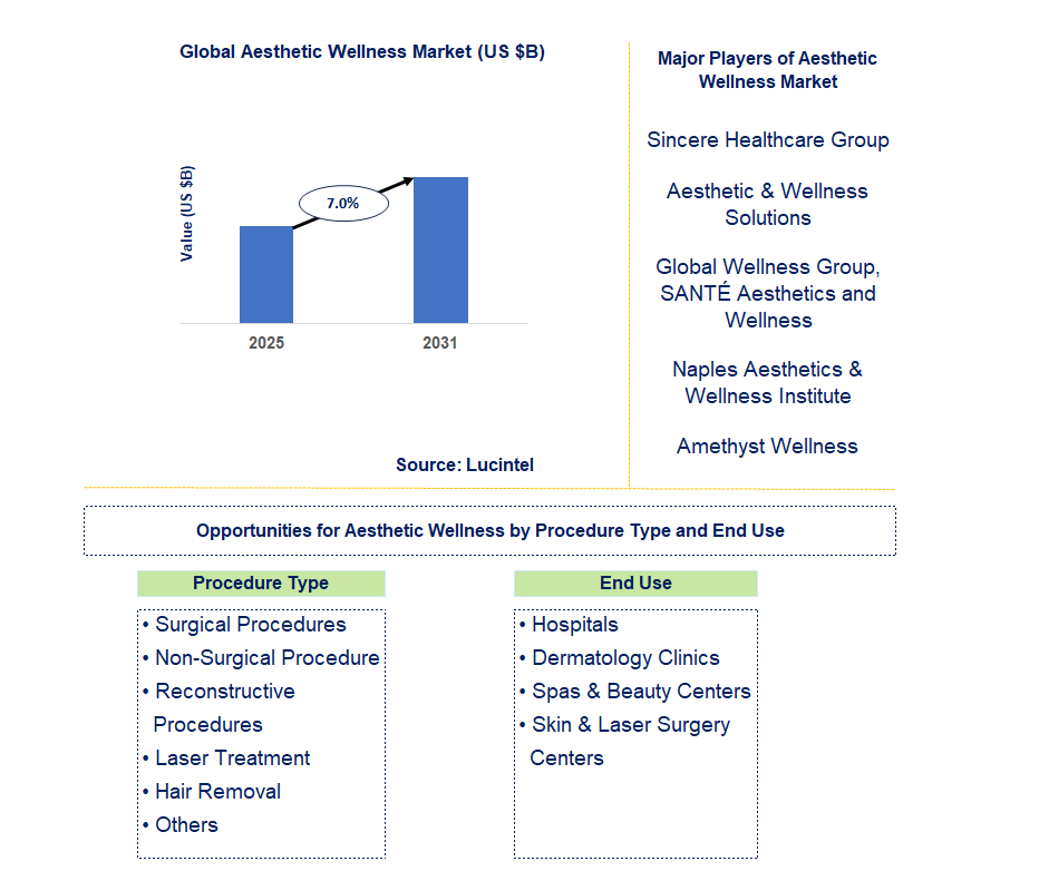 Aesthetic Wellness Market Trends and Forecast