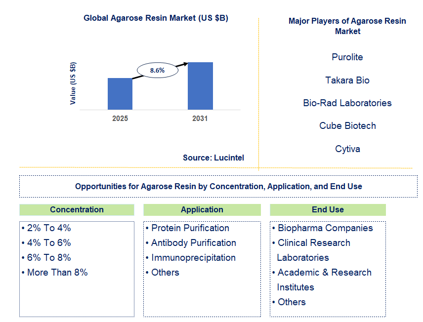 Agarose Resin Market Trends and Forecast