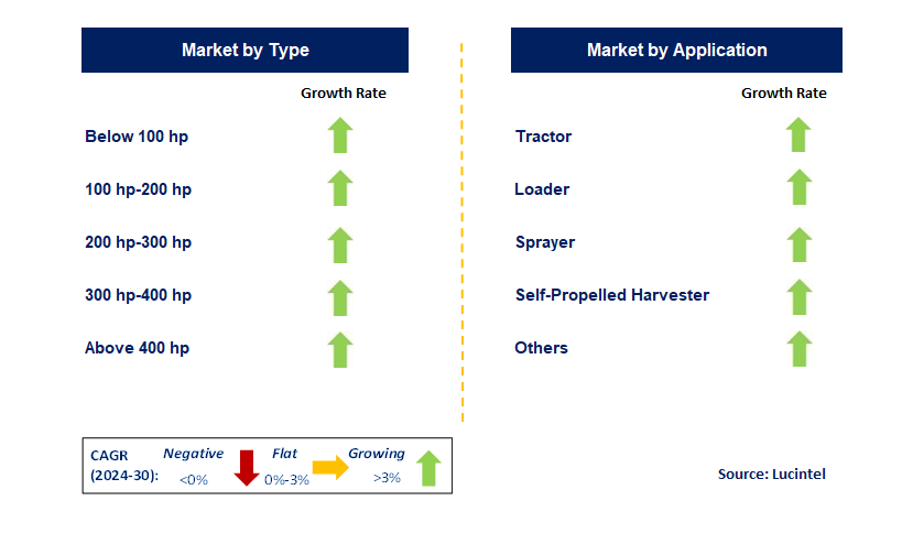 Agricultural Engines by Segment