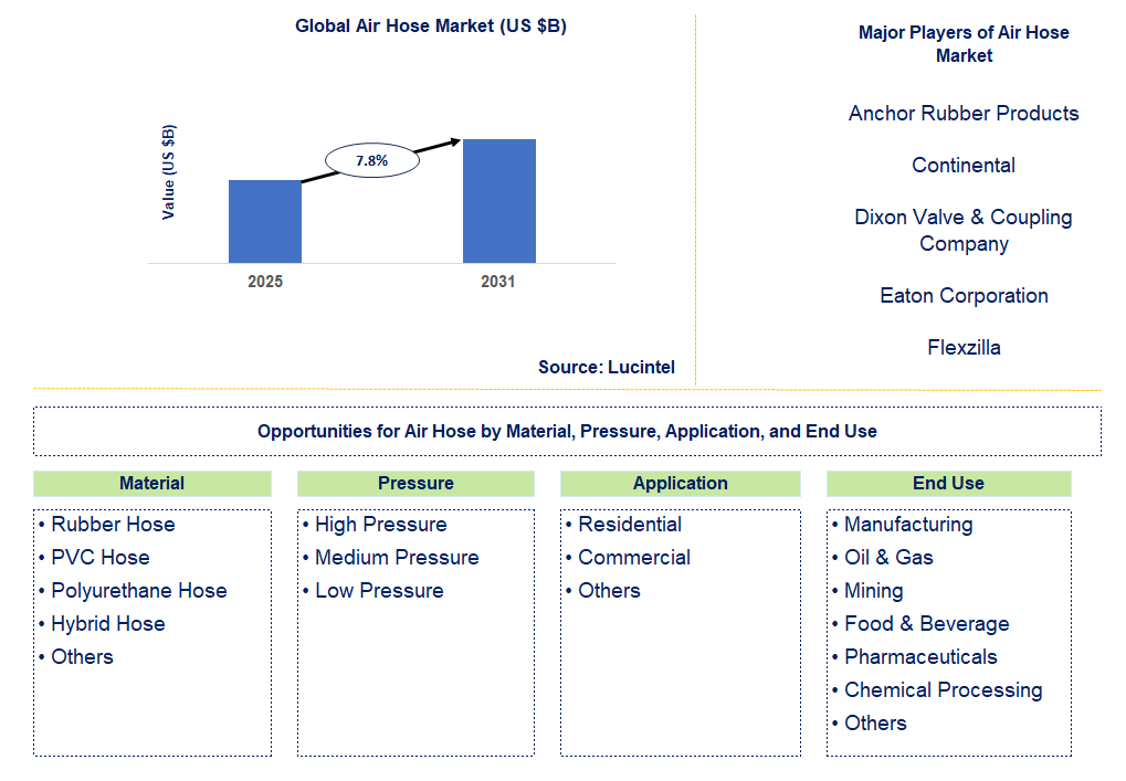 Air Hose Market Trends and Forecast