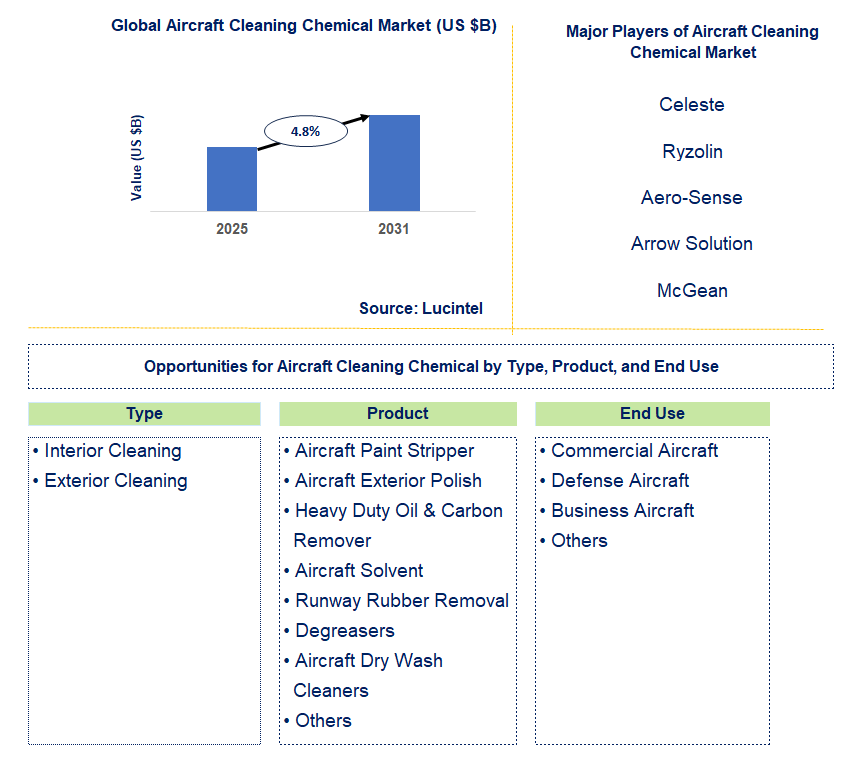 Aircraft Cleaning Chemical Market Trends and Forecast