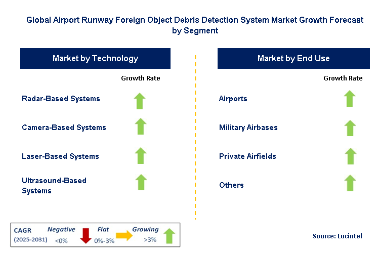 Airport Runway Foreign Object Debris Detection System Market by Segment