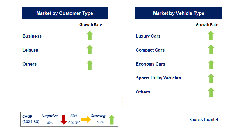 Airport Car Rental Market by Segment