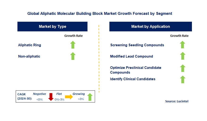 Aliphatic Molecular Building Block Market by Segment