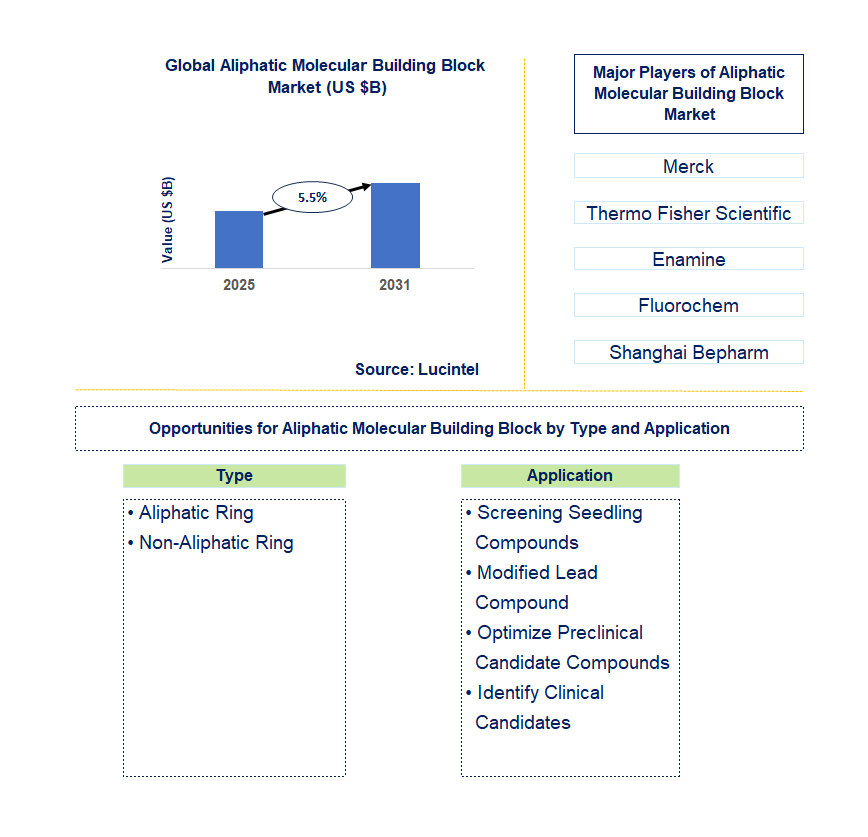 Aliphatic Molecular Building Block Market Trends and Forecast