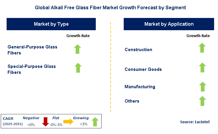 Alkali Free Glass Fiber Market by Segment