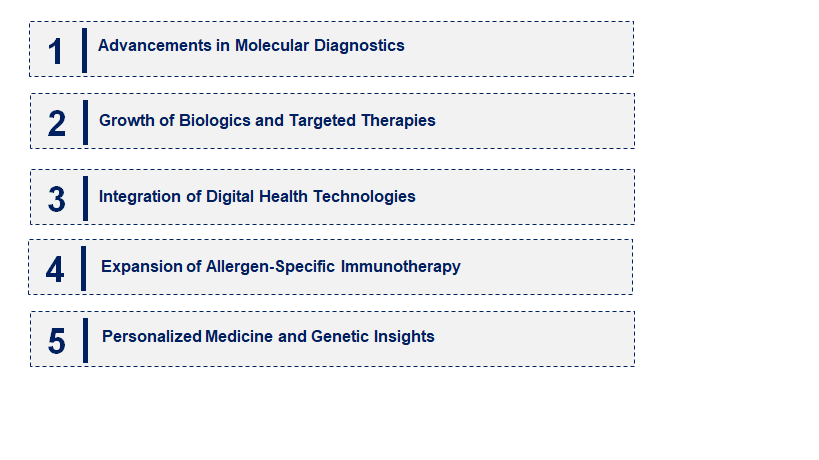 Emerging Trends in the Allergy Diagnostics and Therapeutics Market