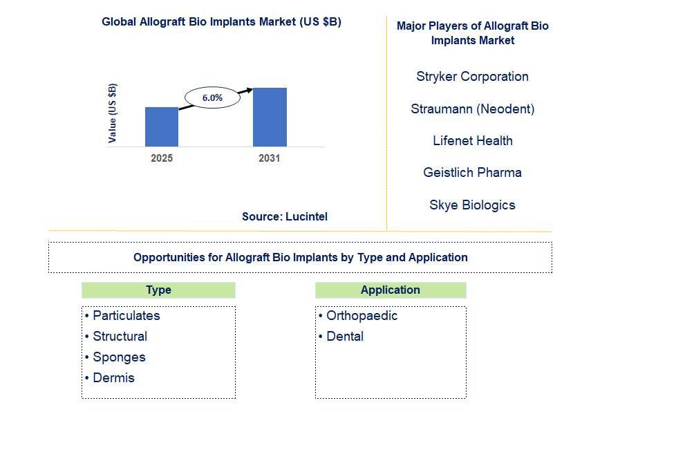 Allograft Bio Implants Market Trends and Forecast