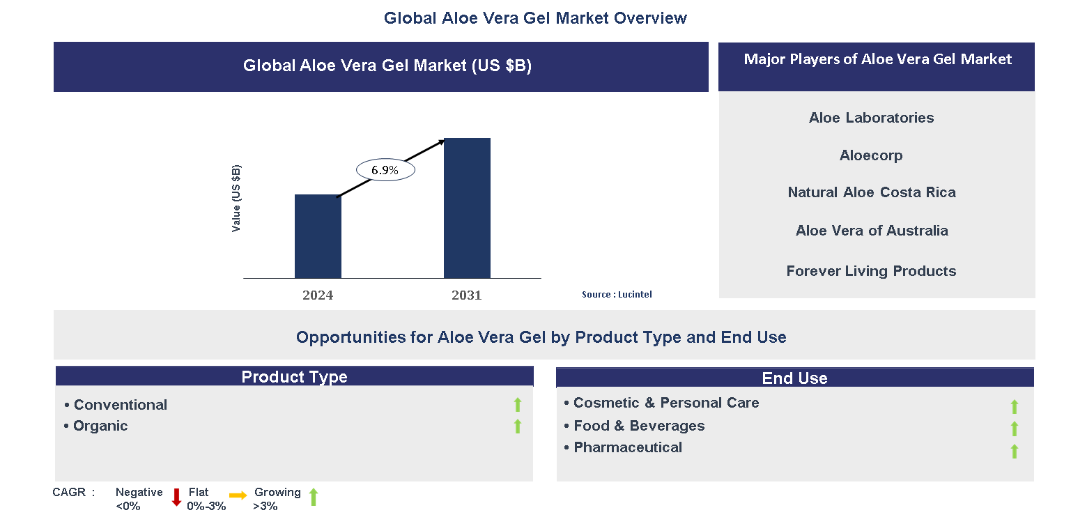 Aloe Vera Gel Market Trends and Forecast