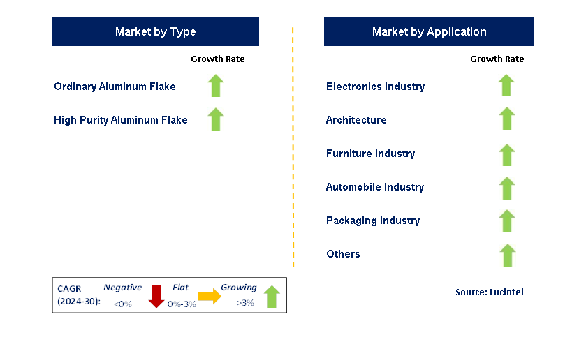 Aluminum Flake Powder by Segment