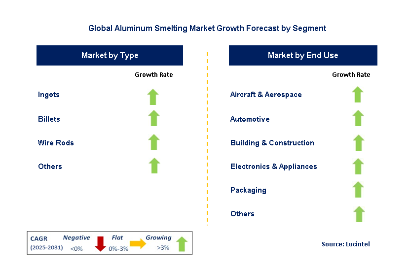 Aluminum Smelting Market by Segment