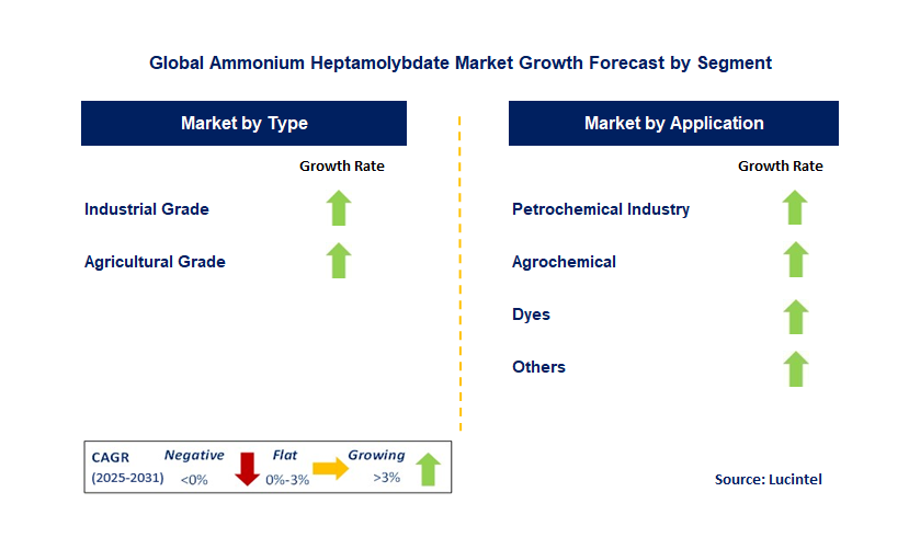 Ammonium Heptamolybdate Market by Segment