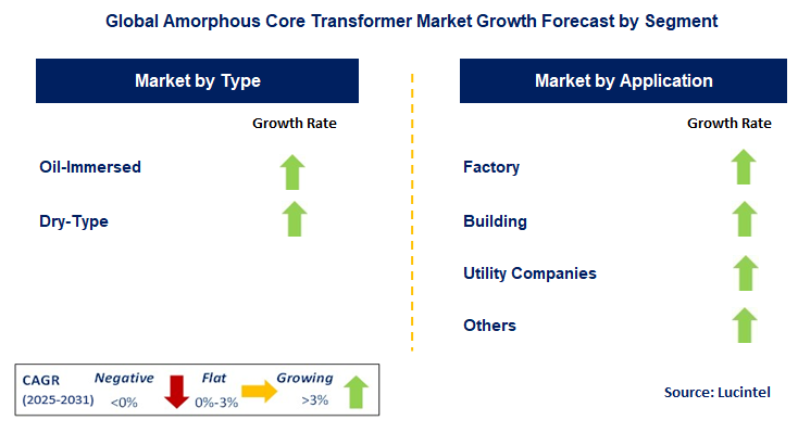 Amorphous Core Transformer Market by Segment