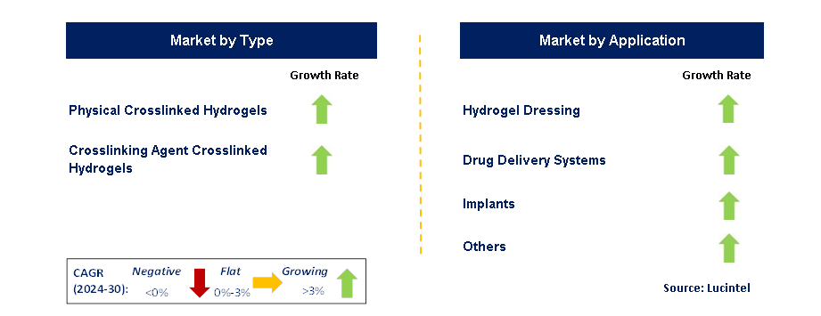 Amorphous Medical Grade Hydrogel by Segment