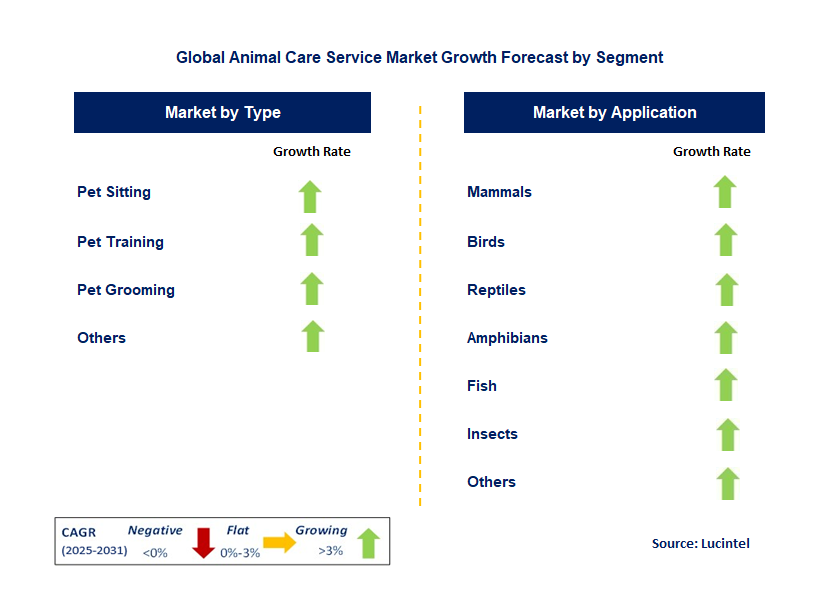 Animal Care Service Market by Segment