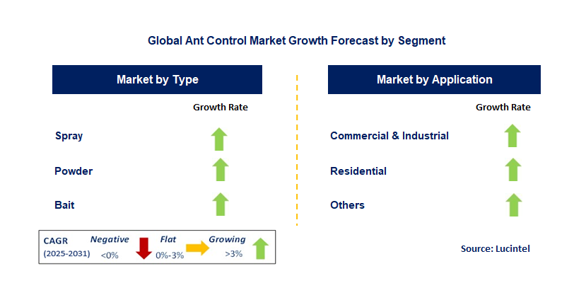 Ant Control Market by Segment