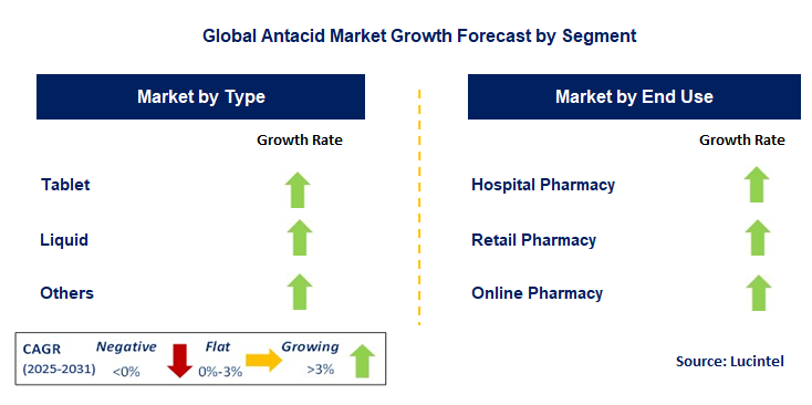 Antacid Market by Segment