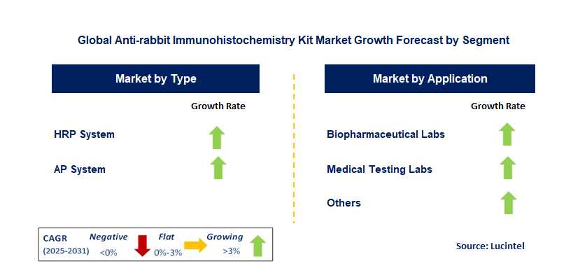 Anti-rabbit Immunohistochemistry Kit Market by Segment