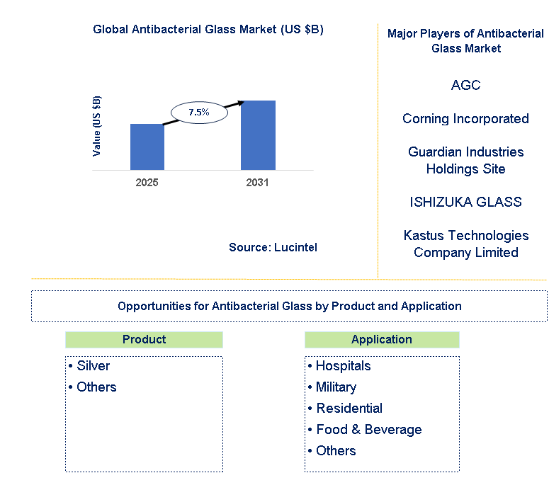 Antibacterial Glass Market Trends and Forecast