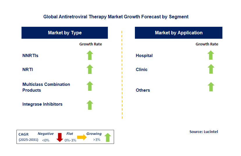 Antiretroviral Therapy Market by Segment
