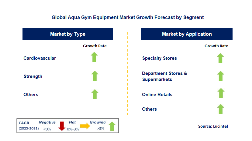 Aqua Gym Equipment Market by Segment