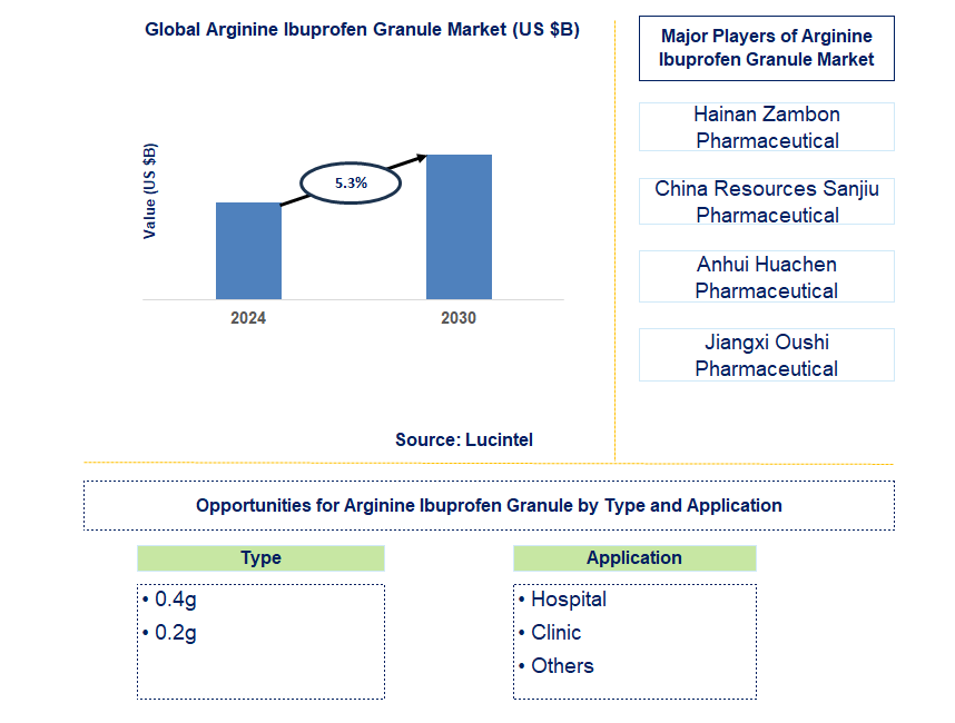 Arginine Ibuprofen Granule Trends and Forecast