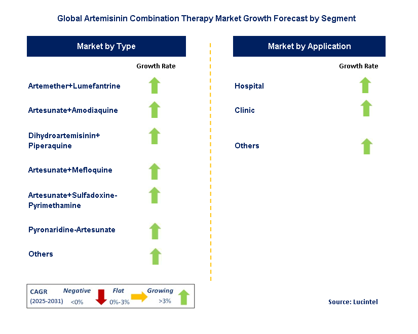 Artemisinin Combination Therapy Market by Segment
