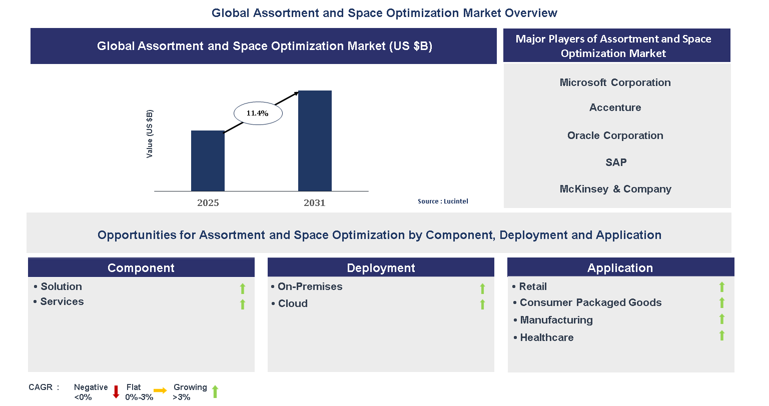 Assortment and Space Optimization Market Trends and Forecast
