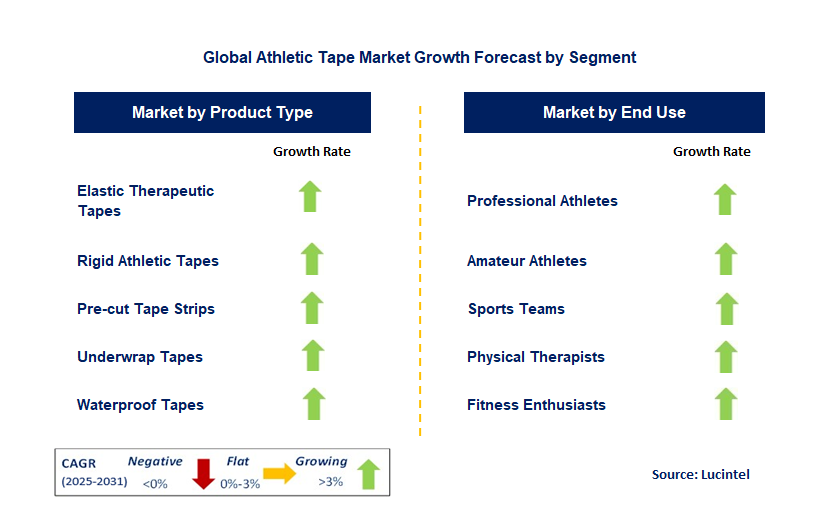 Athletic Tape Market by Segment