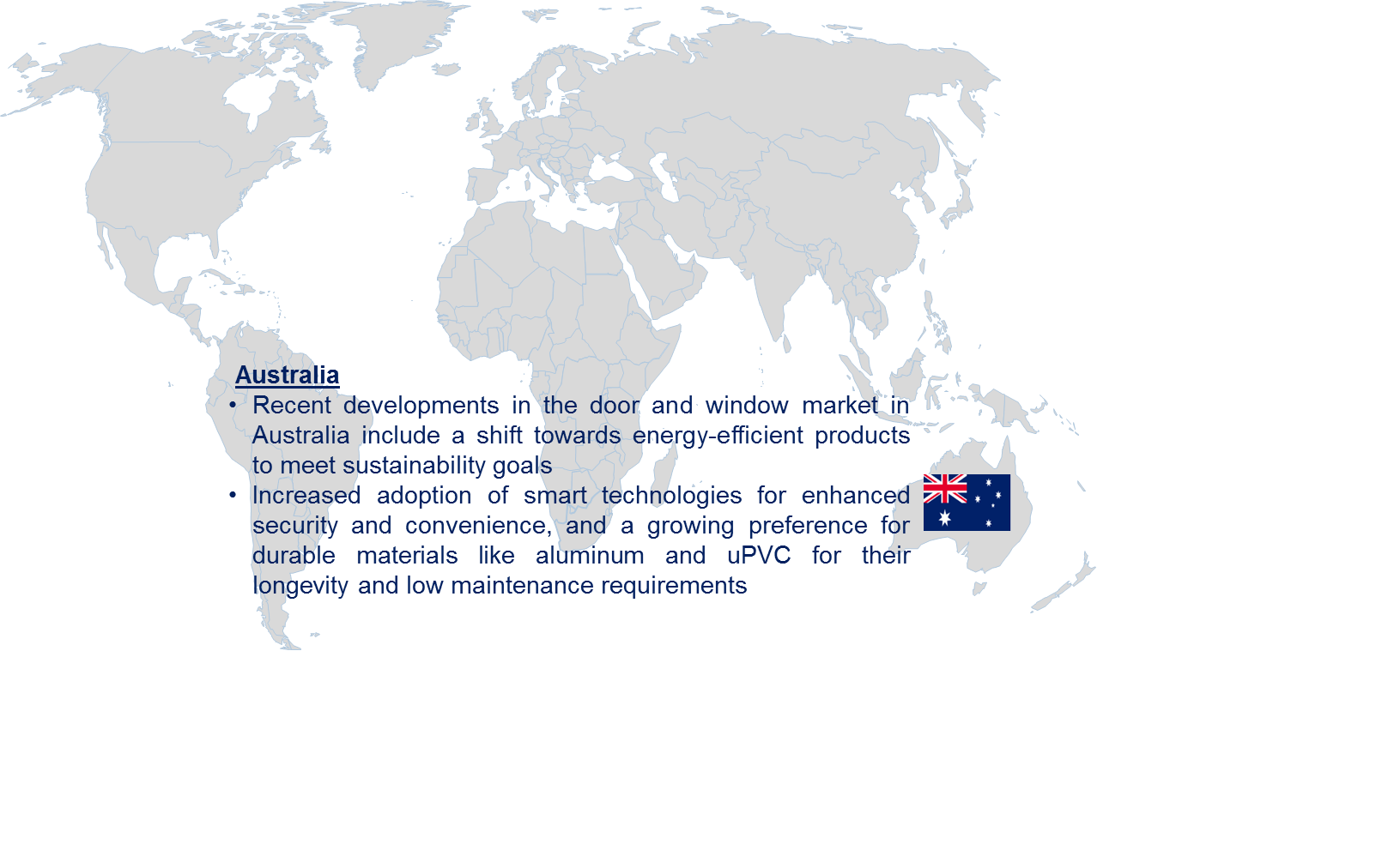 Door and Window Market in Australia Market by Country