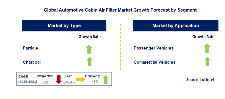 Automotive Cabin Air Filter Market by Segment